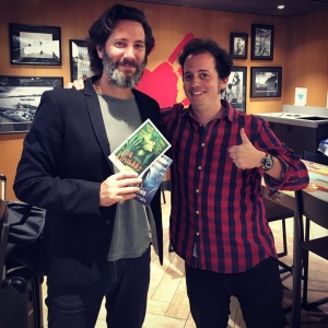 With Isaac Ezban, a director, at LAX.jpg