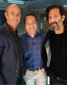 Ian and Jamie interviewed for Fox tv for The Passage .jpg