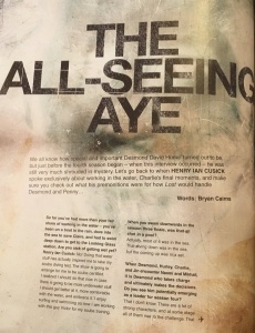 Interview with Ian on #Lost official magazine, special edition 2010, entitled “The all-seeing aye”. .jpg